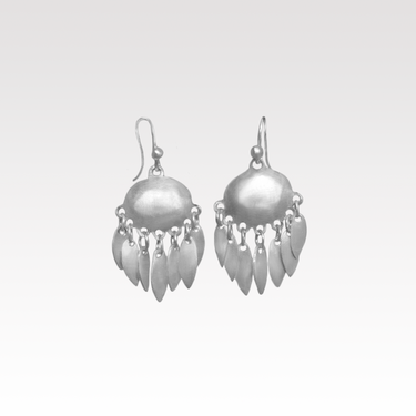 Feather Fringe Earrings