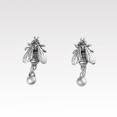 Bee Drop Earrings