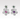 Tourmaline and Amethyst Flower Child Earrings
