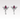 Pink Tourmaline Tulip Dangle Earrings