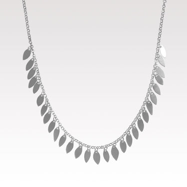 Feather Fringe Necklace