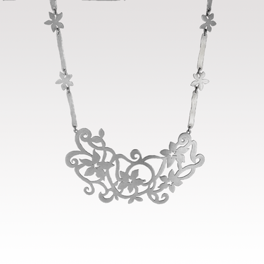 Garden Flower Vine Necklace