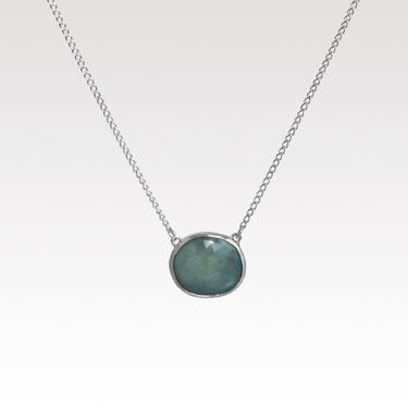 Sapphire Pendant Necklace