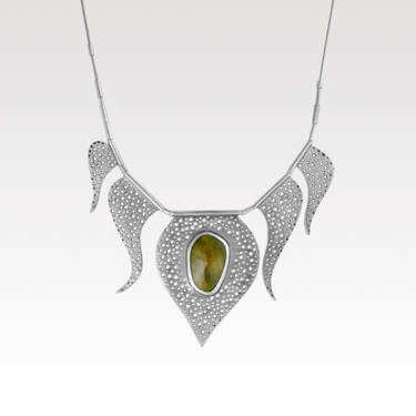 Sapphire Cutout Wish Necklace