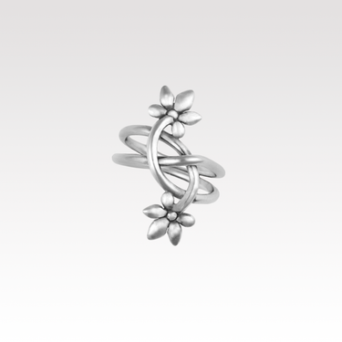 Coiled Lotus Ring