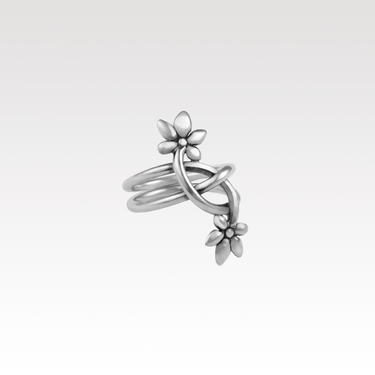 Coiled Lotus Ring