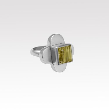 Floral Quartz Ring