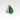 Chrysoprase Teardrop Ring